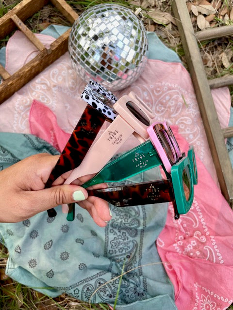 Teal Sunglasses