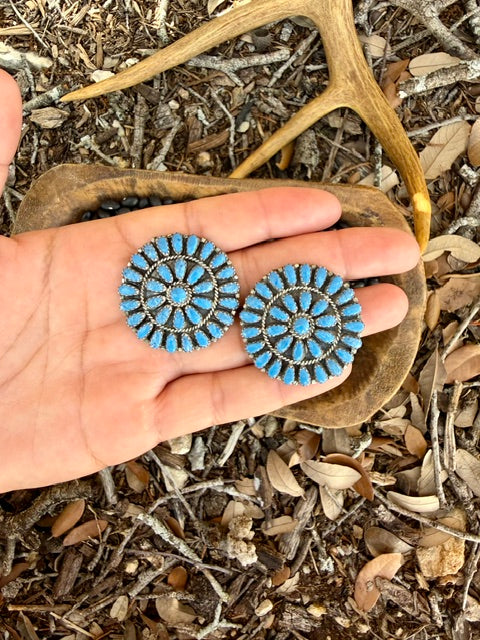 Vintage Lapis Earrings