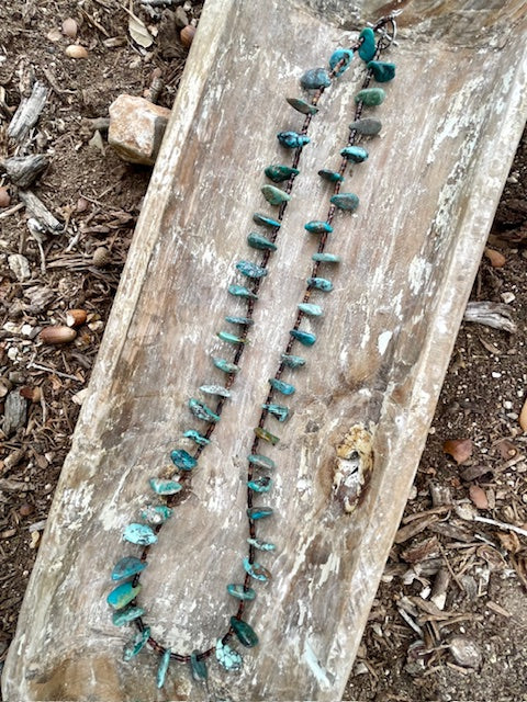 Long Turquoise Necklace