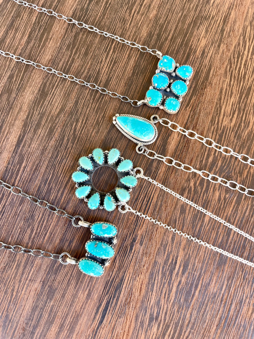6 Stone Necklace