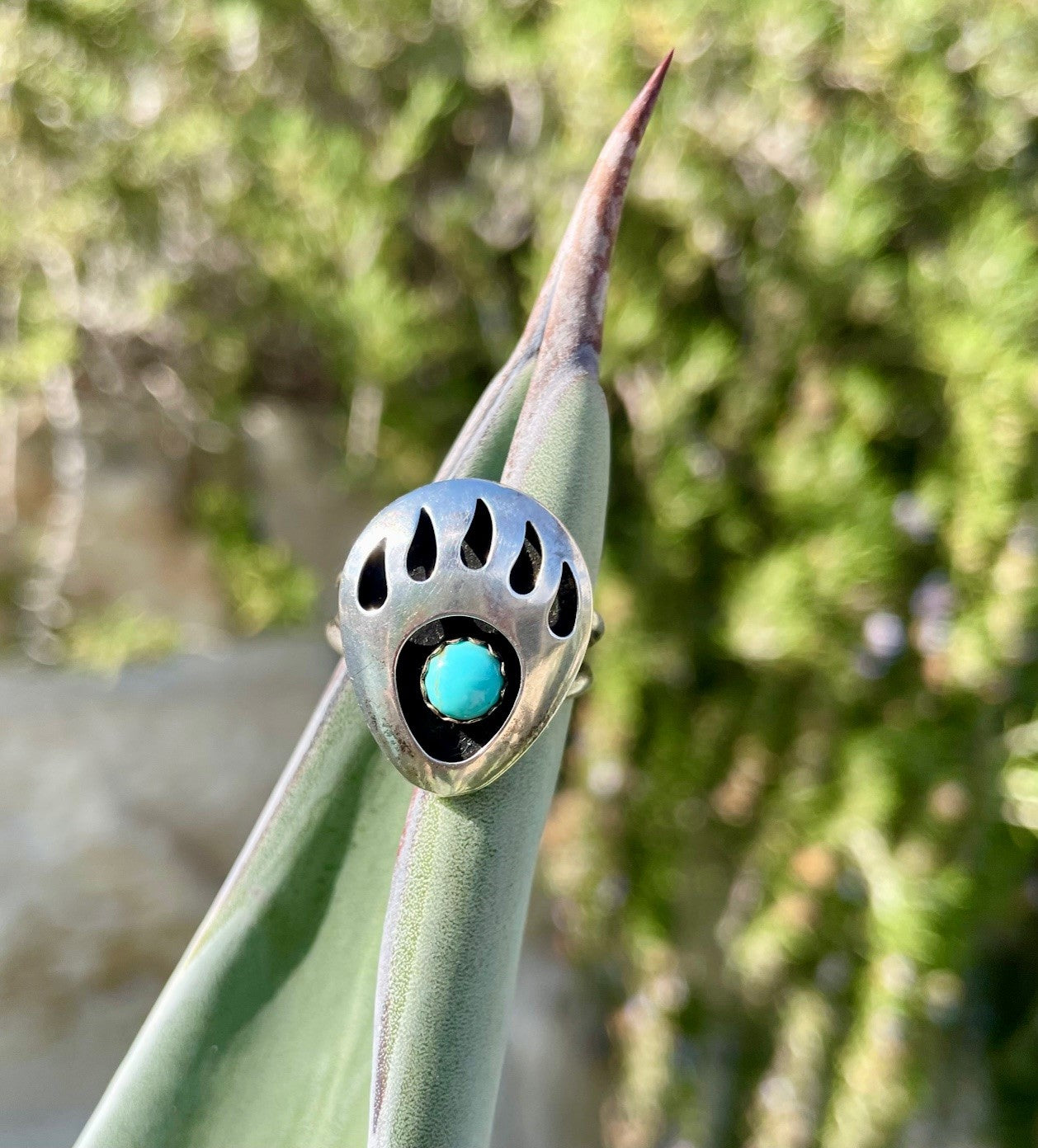 VTG Zuni Bear Paw Ring