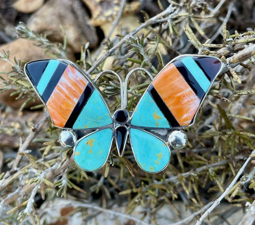 Butterfly Inlay Pendant