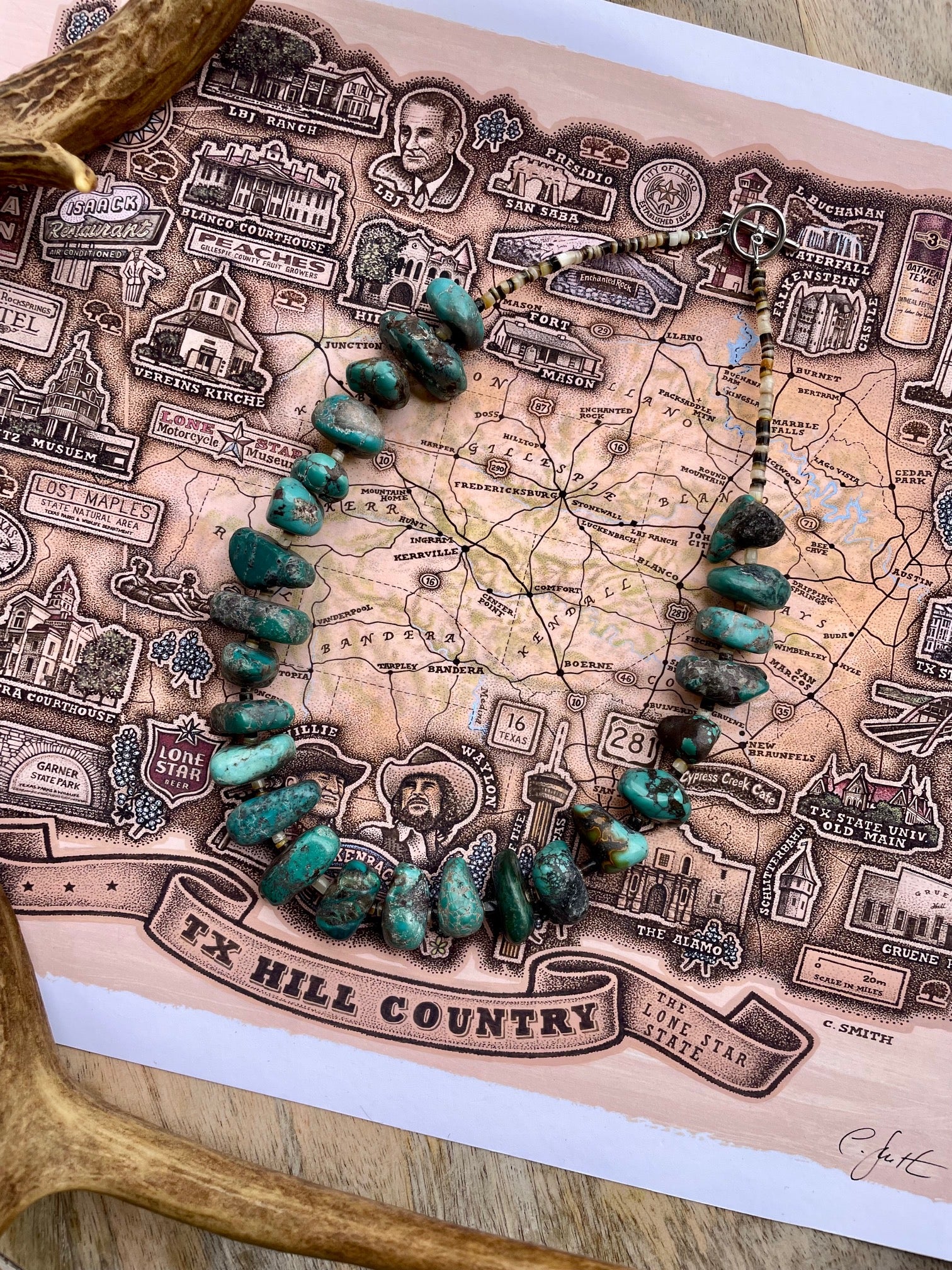 Chunky Turquoise Necklace