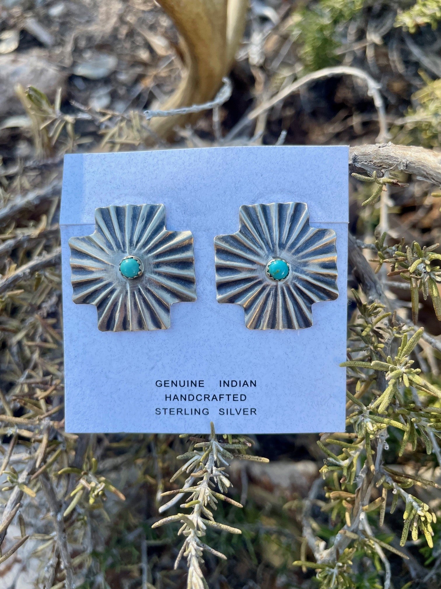 Concho Earrings
