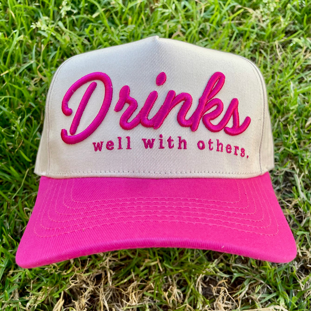 Pink Drinks Hat