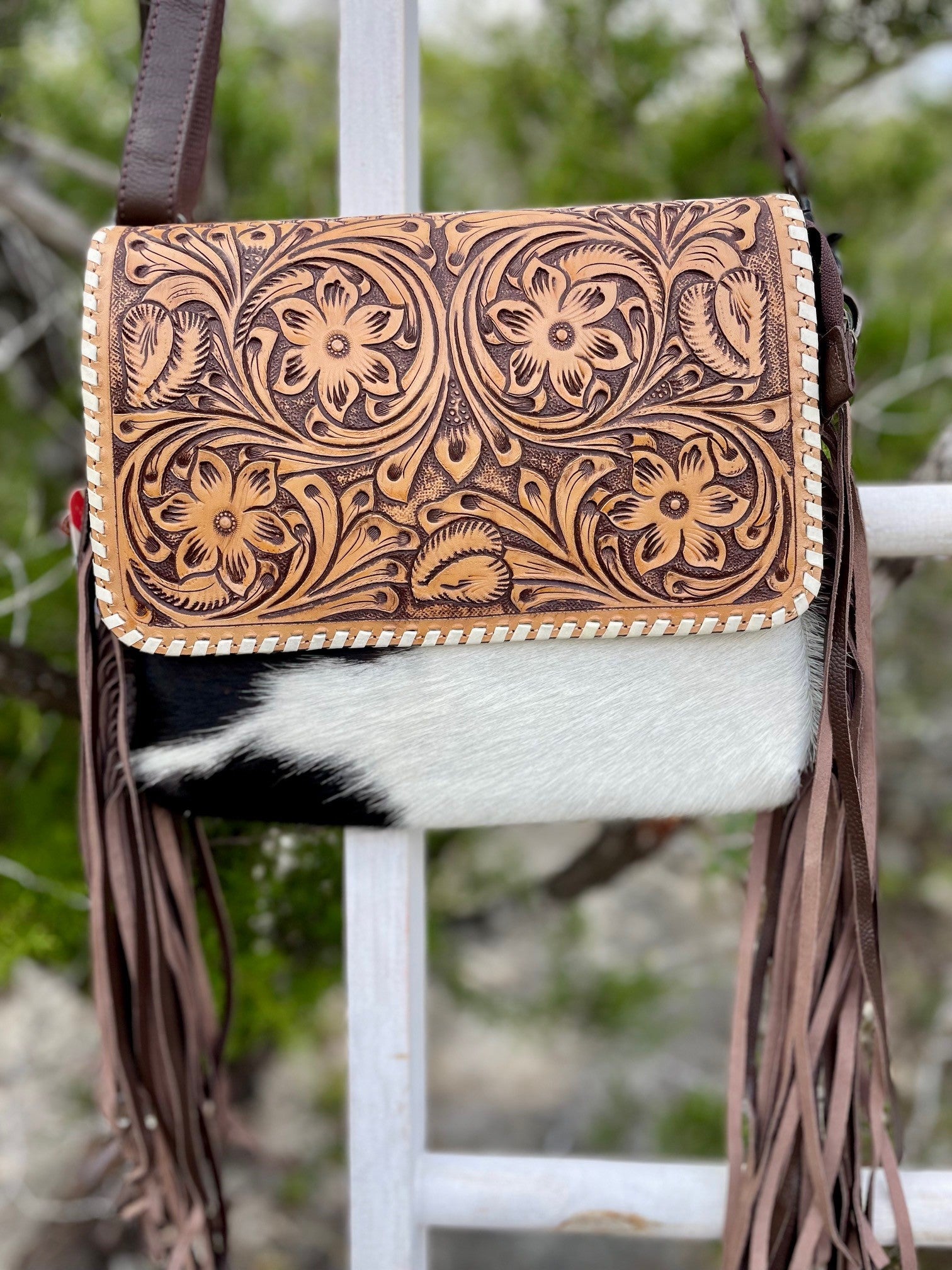 Ohlay Hair-On & Leather Crossbody