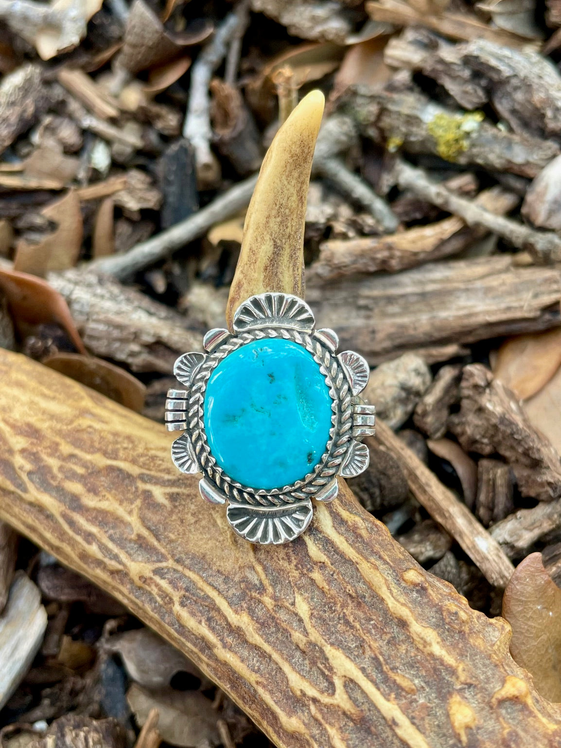 Free Form Turquoise Ring