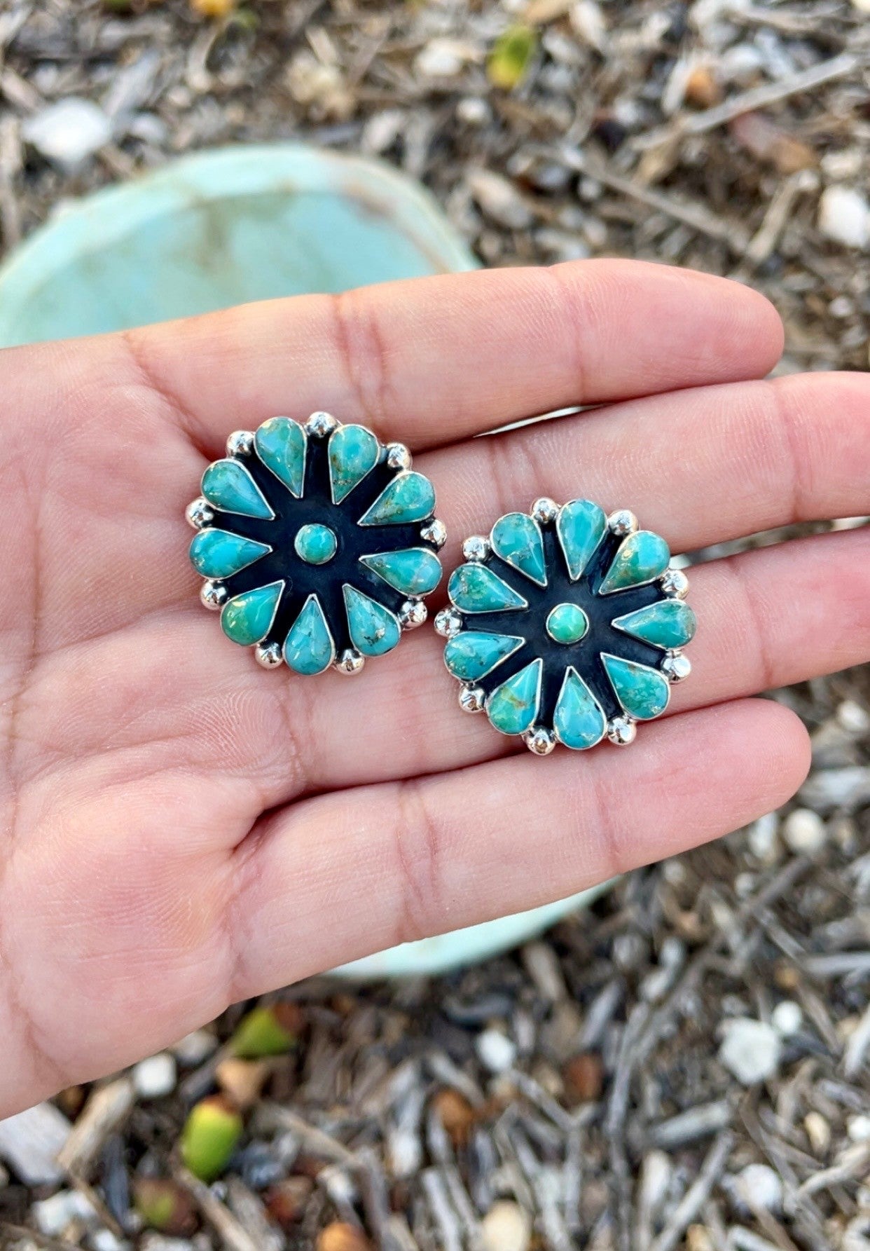 Cluster Earrings