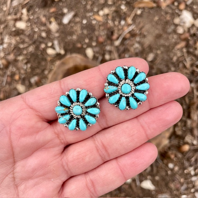 Small Cluster Earrings