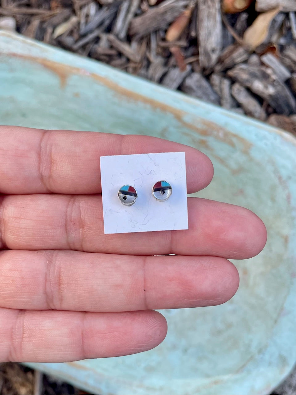 Zuni Sunface Earrings